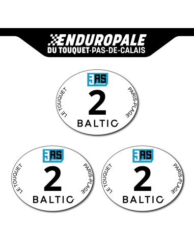 STICKERS AUTOCOLLANT - ENDUROPALE 2025